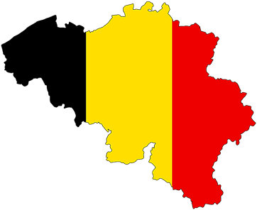 Carte de Belgique